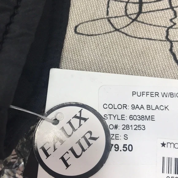 🎁 Maralyn & Me Juniors' Hooded Faux-Fur-Trim Puffer - Picture 4 of 8